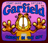 Заставка игры Garfield: Caught in the Act